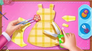 Princess Tailor Shop - Kids Clothes Maker" Android Game | Girls Designer Dresses | Cindy’s Diary #3 screenshot 1