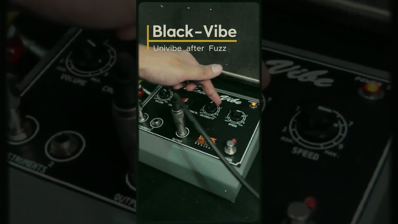 BLACK VIBE - FUZZ after VIBE 