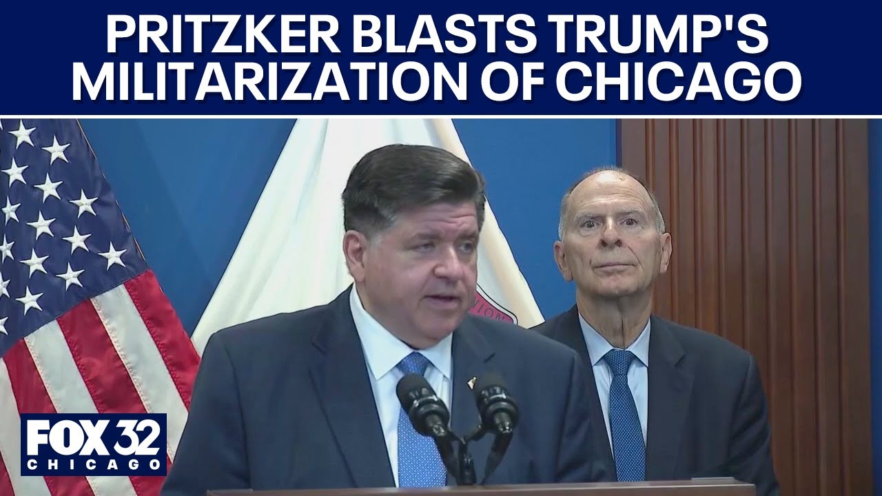 'Secret police': Pritzker blasts Trump's militarization of Chicago