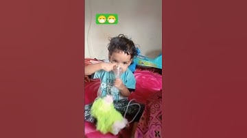 use nebulizer machine | baby own nebulization #shorts #trending #nebulizer #vaf