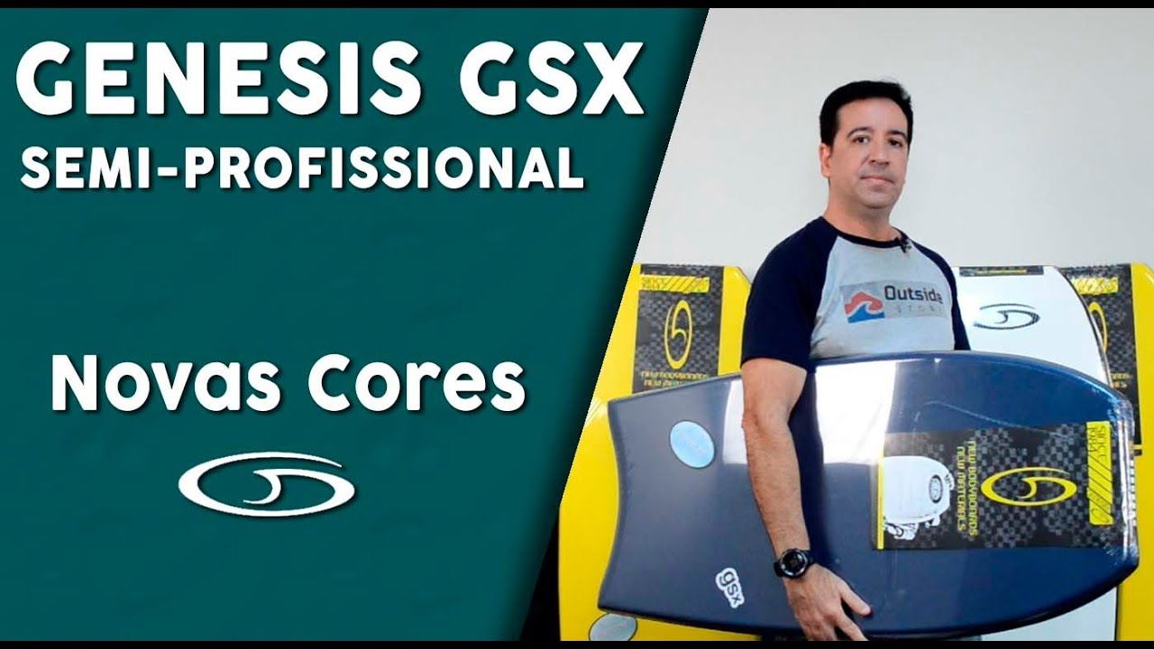 Prancha de Bodyboard Genesis GSX Semi Profissional