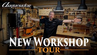 New Workshop Tour 2024 - Small Guitar Maker Shed