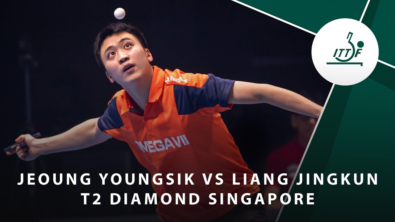 Jeoung Youngsik vs Liang Jingkun | T2 Diamond Singaopore (R16)