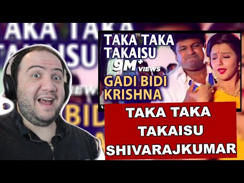 Taka Taka Takaisu Video Song | Gadi Bidi Krishna | Shivarajkumar | PRODUCER REACTS KANNADA 🇮🇳
