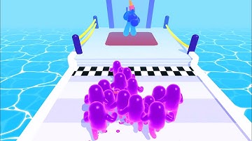 Join Blob Clash 3D : All Levels Gameplay Android, iOS NEW UPDATE