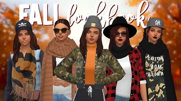 FALL LOOKBOOK 🍂| The Sims 4 custom content + CC LIST