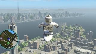 LEGO Marvel Super Heroes - Unlocking Silver Surfer + Gameplay (All Silver Surfer Missions) screenshot 5