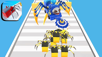Spider Train Run ​- All Levels Gameplay Android,ios (Part 1)
