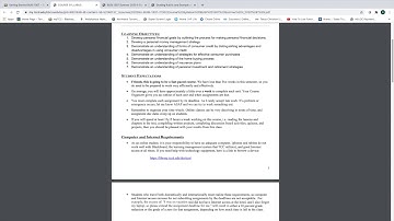 BUSI 1307 Welcome to the Class Video