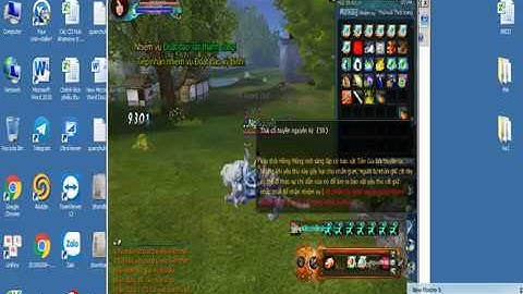 Auto Farm Tạo hóa châu Game Tru tiên Online VTC Zone 9 Class