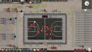 Prison Architect: Basketball mod