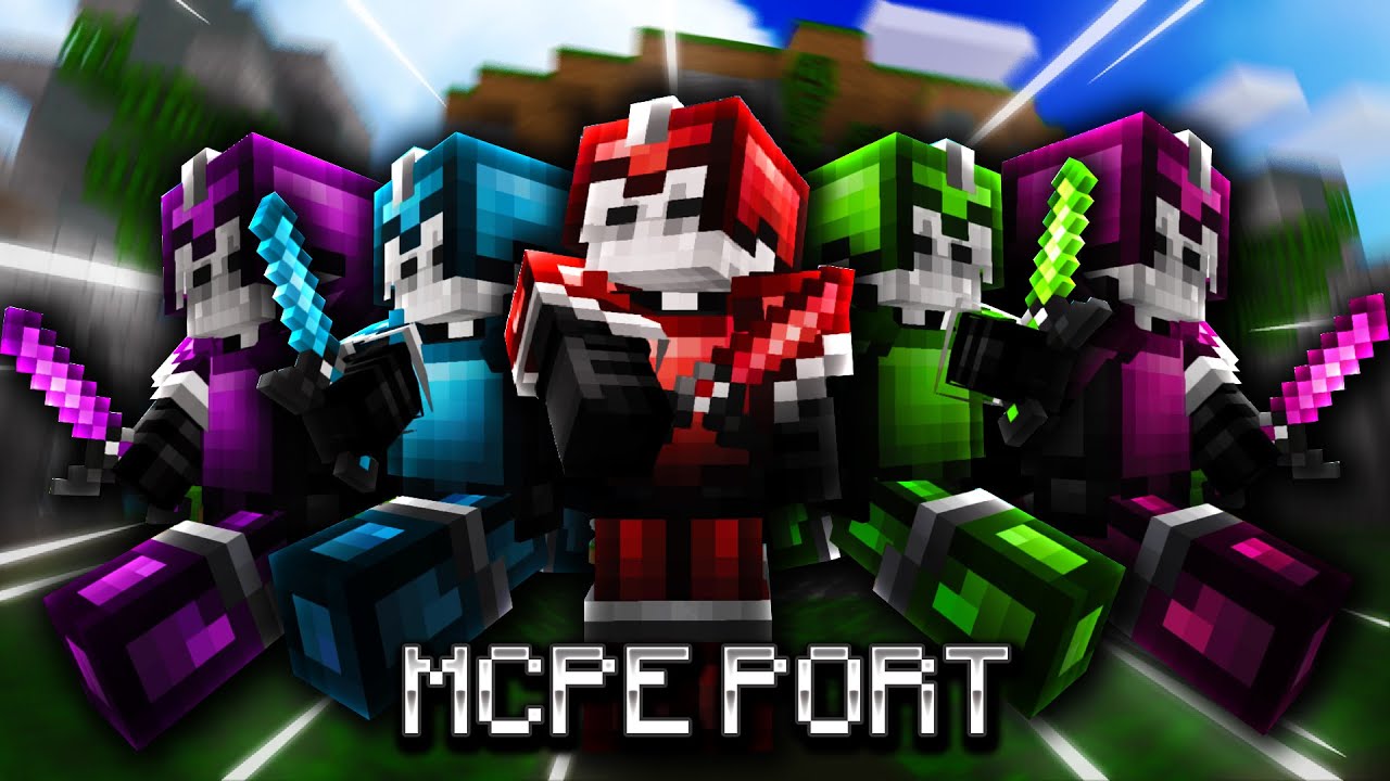 Luvonox 150k [16x] (ALL RECOLORS PORT) MCPE PVP TEXTURE PACK FPS