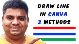 How to Draw Line in Canva - Dashed / Dotted & Customize Line