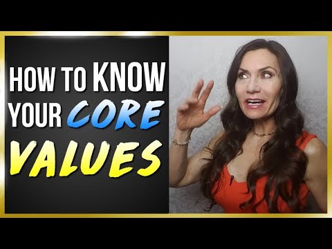 How To Determine Core Values in Life (Live Your Values - Improve Life ...