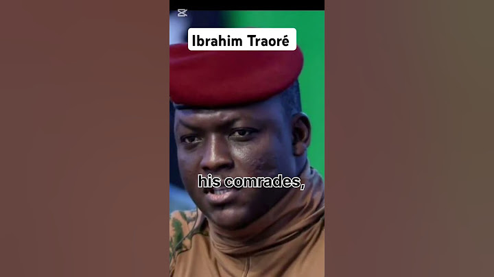 Ibrahim Traoré: The Youngest President in Africa
