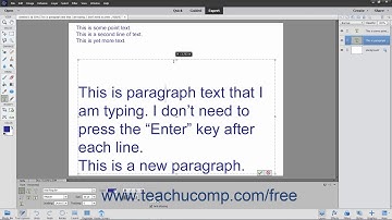 Photoshop Elements 2020 Tutorial Manipulting and Moving Text Boxes Adobe Training