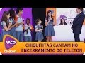 Chiquititas cantam no encerramento do Teleton 2014