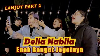 DELLA & NABILA JOGET! SEMUA GARA GARA SALSA BINTAN ACA-ACA NEHI-NEHI | VLOG PUNCAK PART 2