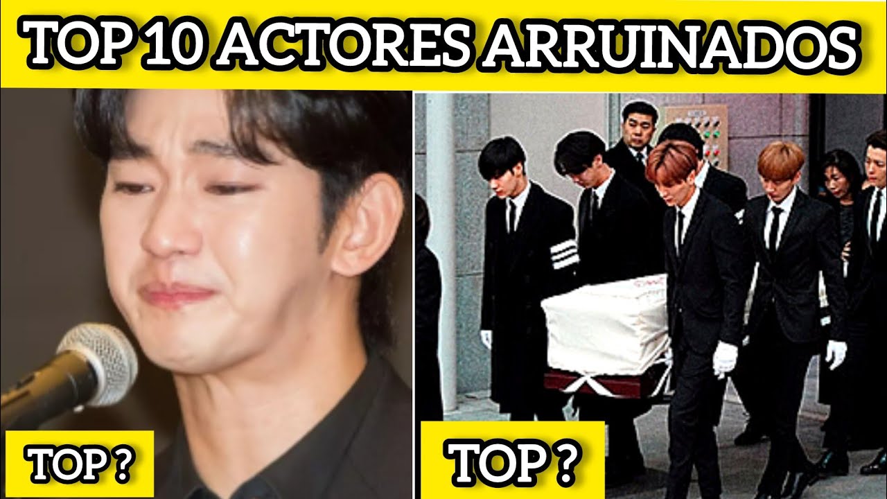 🔴TOP 10 ACTORES COREANOS QUE ARRUINARON SUS CARRERAS😭