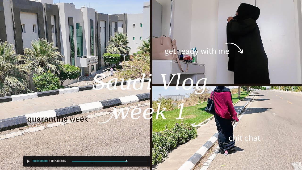 VLOG: New Nurse in Saudi Arabia: My Transit Camp Experience (Week 1)