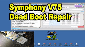 Symphony V75 Dead Boot Repair