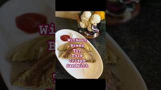 🥪 No Bread Sandwich Recipe | High Protein Moong Dal Sandwich | Healthy Evening Snack