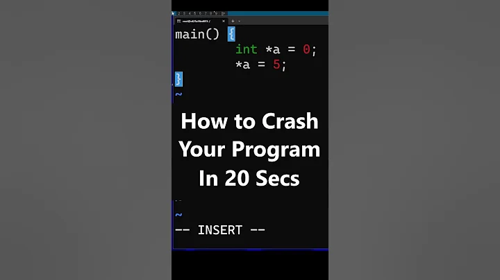 How to Crash Your C Program in 20 Seconds on Linux