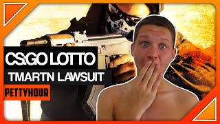 CS:GO LOTTO DRAMA / PROSYNDICATE and TMARTN SUED! YOUTUBERS COULD FACE FELONY CHARGES? | #PettyHour