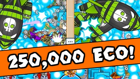 OVER 250,000 Eco! | INSANE High Eco Late Game! (Bloons TD Battles / BTD Battles)