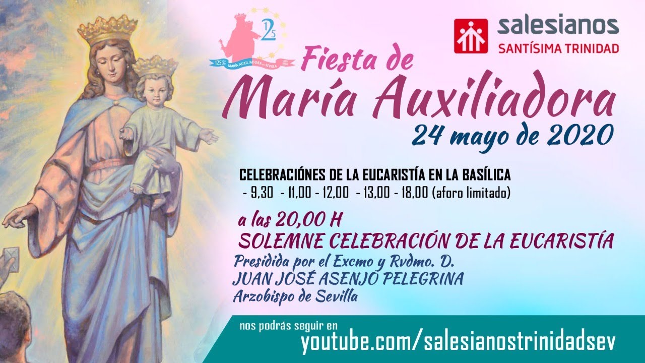 Rosario Eucaristia Solemnidad Maria Auxiliadora 24 Mayo 19