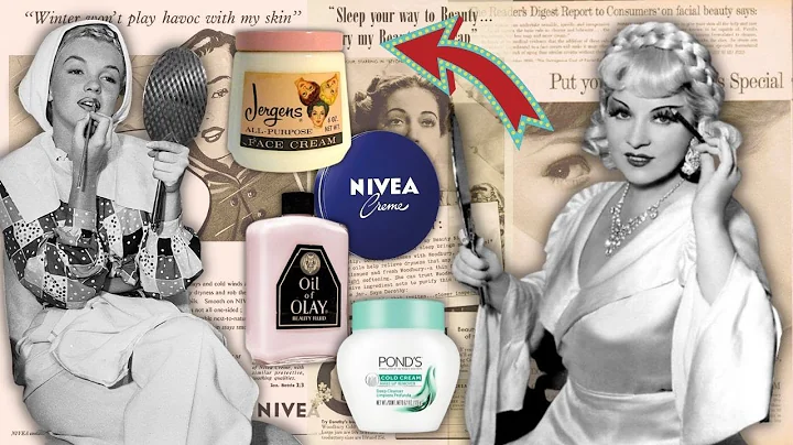 Vintage OLD HOLLYWOOD approved drugstore skincare you can still buy today!