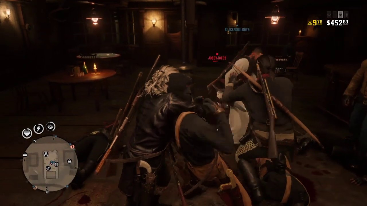 Red Dead Online: Posse Shenanigans Part 72 - Bar Brawl Chaos Part 3