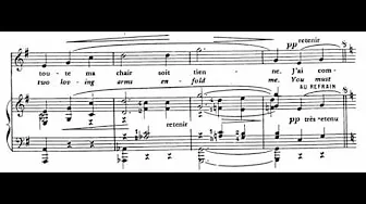 Je Te Veux (E. Satie) Score Animation Je Te Veux (E. Satie) Score Animation