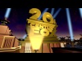 Custom Of The 20th Century Fox 2009 Logo In Blender 