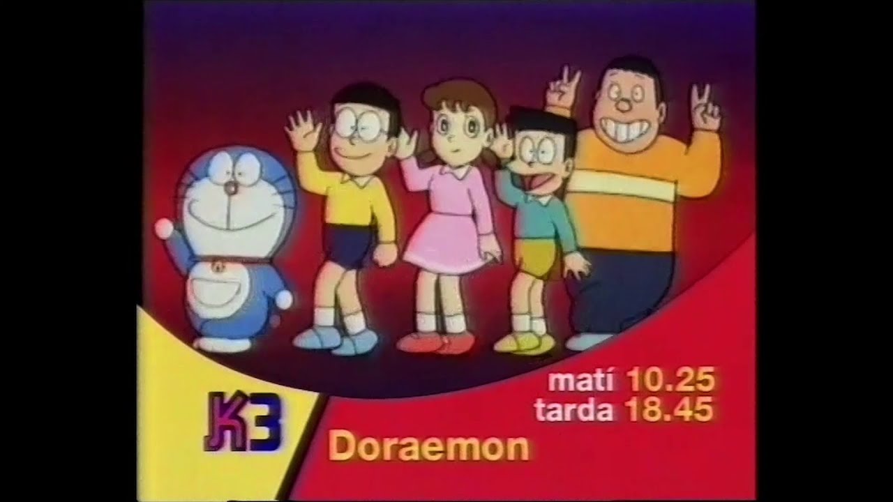 2001/07/20 - K3 - Doraemon, La bruixa avorrida, Reboot, Contes del guardià de la cripta, etc.