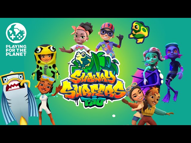 Subway Surfers News on Instagram: Join us in Rio as we Play 4 the Planet!  🇧🇷🌎🏃 Get moving with Tainá and the Kite Board. ✨ Run through the   Rainforest with Super