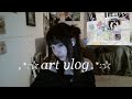 Art vlog  a productive week