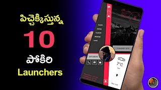 Top 10 Stylish Android Launcher Apps | Latest Mobile Launcher Applications For Android | Tech Siva screenshot 3