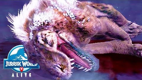 NEW GORGOTREBAX APEX RAID BOSS DEFEATED (JURASSIC WORLD ALIVE)