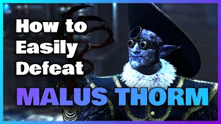 How to easily defeat Malus Throrm ft Barding | Baldur's Gate 3