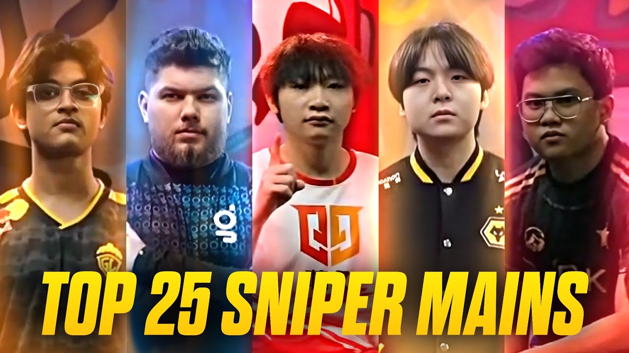 Top 25 Best Sniper Mains | 2025 CODM World Championship