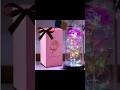 Rose gift for her , glass flower &amp;led light, Great 🎁 ideas for anniversary#unboxes #ytshoort #viral