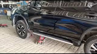 Fortuner TRD ... pakai velg Ring 20 model terbaru HSR