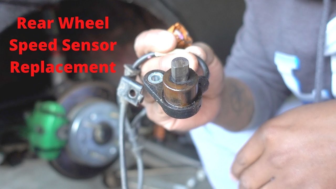 How To Replace a Rear Wheel Speed Sensor 1998 to 2002 Honda Accord YouTube