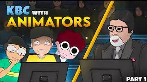 #video KBC with Indian Animators | #ai #viralvideo #4k @Hardtoonz22  @RGBucketList  @NOTYOURTYPE #ai