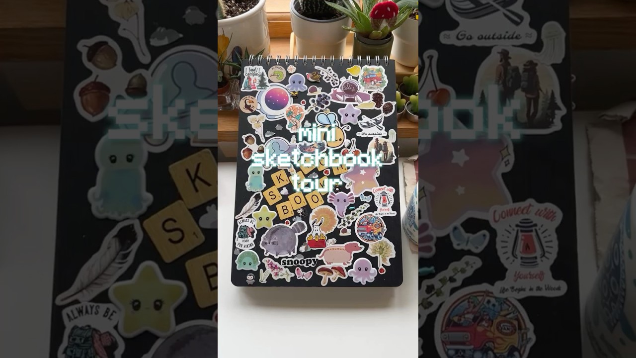 mini sketchbook tour 👾