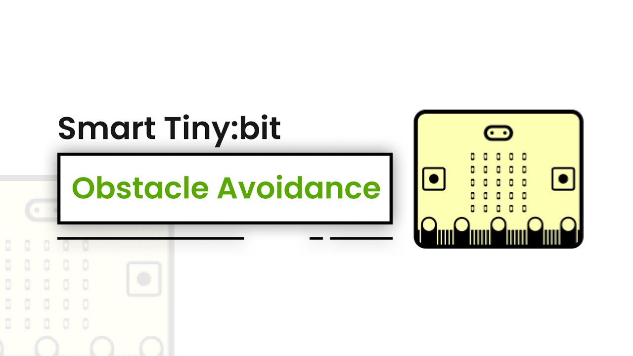 Make Obstacle Avoidance Using Smart Robot Tiny:bit - YouTube