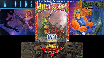 Arcade Gameplay -No Commentary- Aliens/Alien Storm/The Astyanax(The Lord of King)/Demon Front