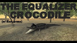 Roblox Wild Savannah The Equalizer Crocodile W Exploiters Youtube - alligators vs crocodiles roblox games