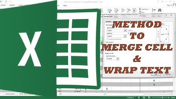 Merge Cell And Wrap Text In Microsoft Excel, Office Tutorial